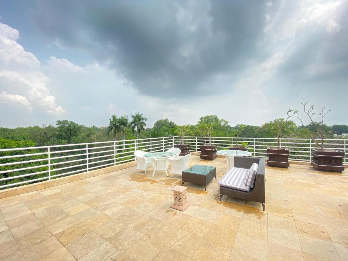 The Claridges New Delhi Hotel Luaran gambar Rooftop